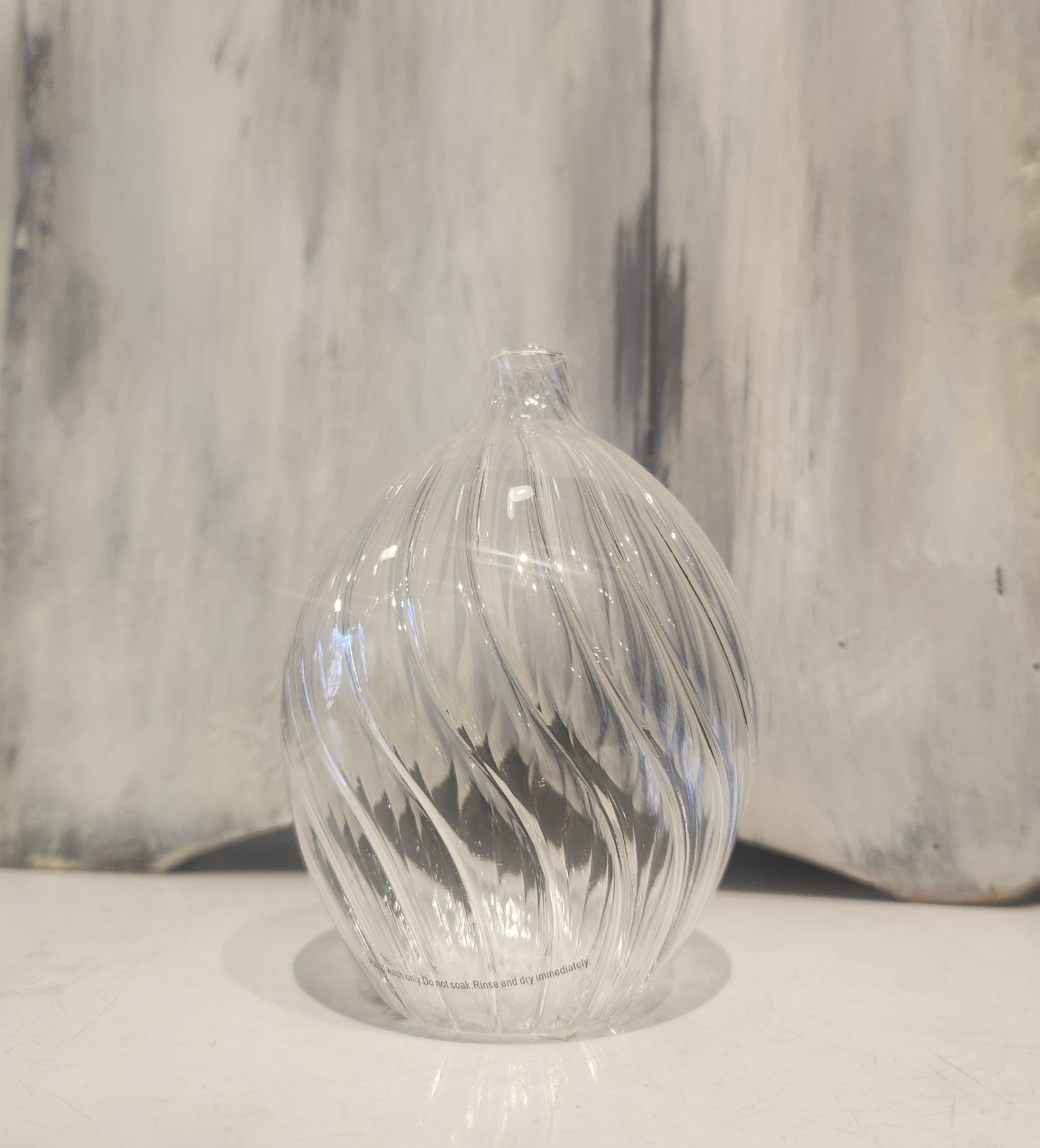 Swirl Fluted Vase