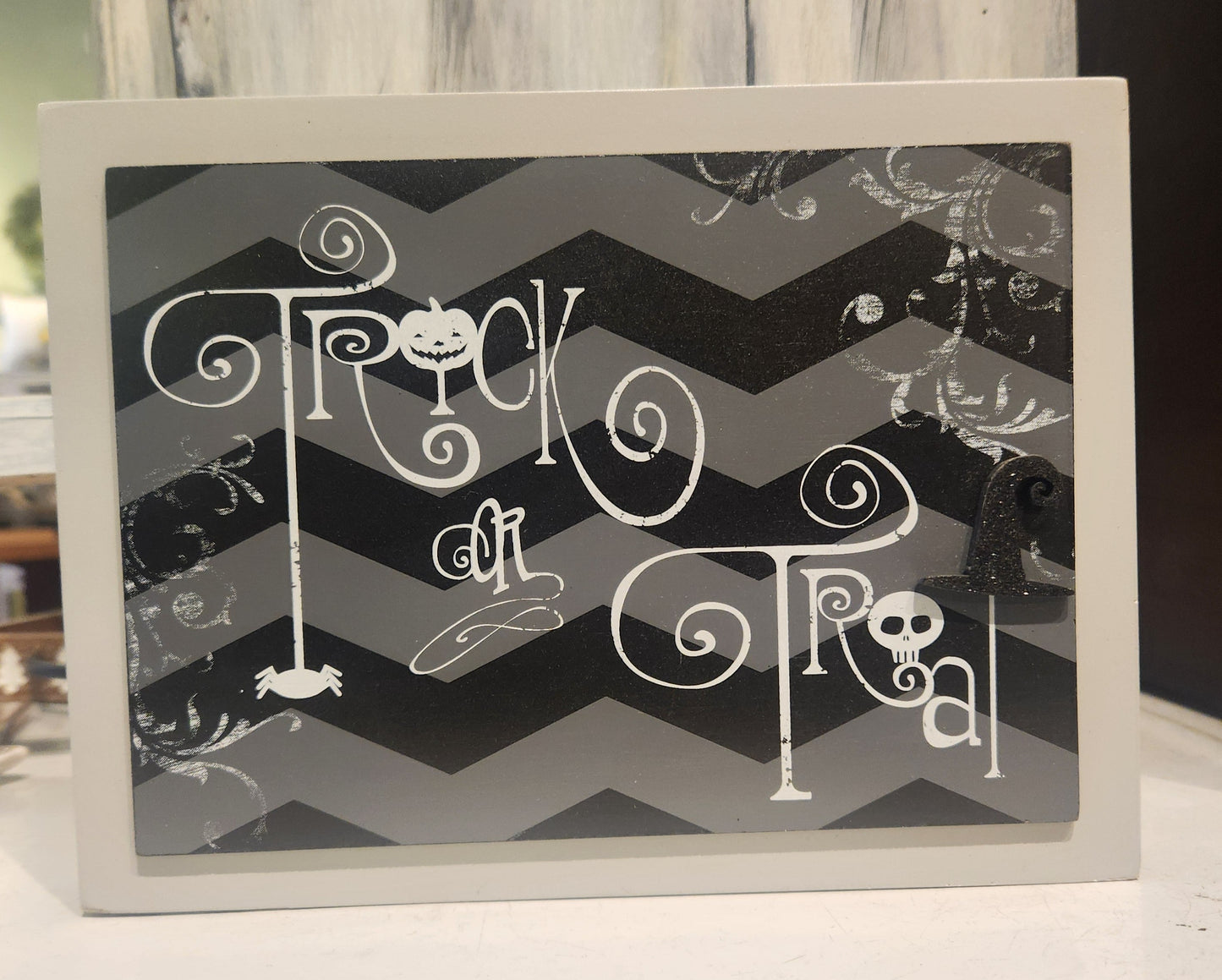 Halloween Plaque