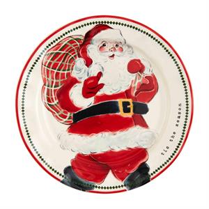 Santa's Sack Salad Plate