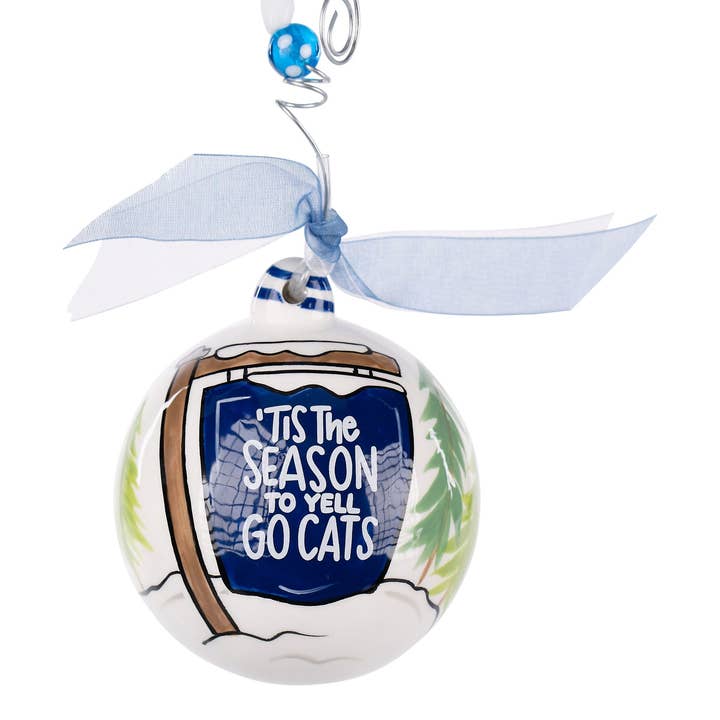 Tis The Season Kentucky Snowman Ornament