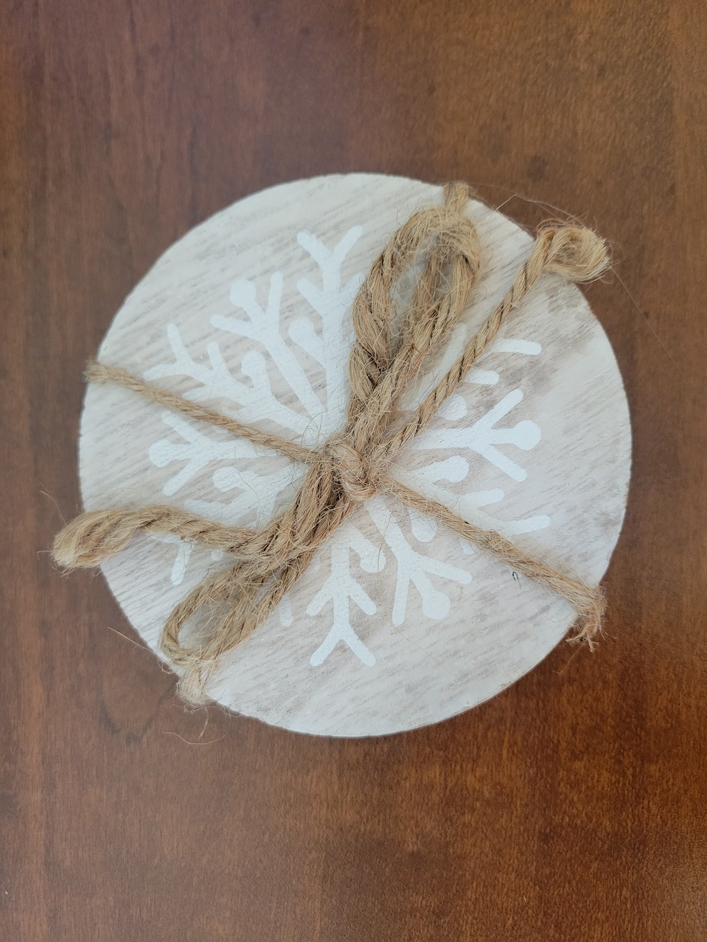 Snowflake Coaster Set