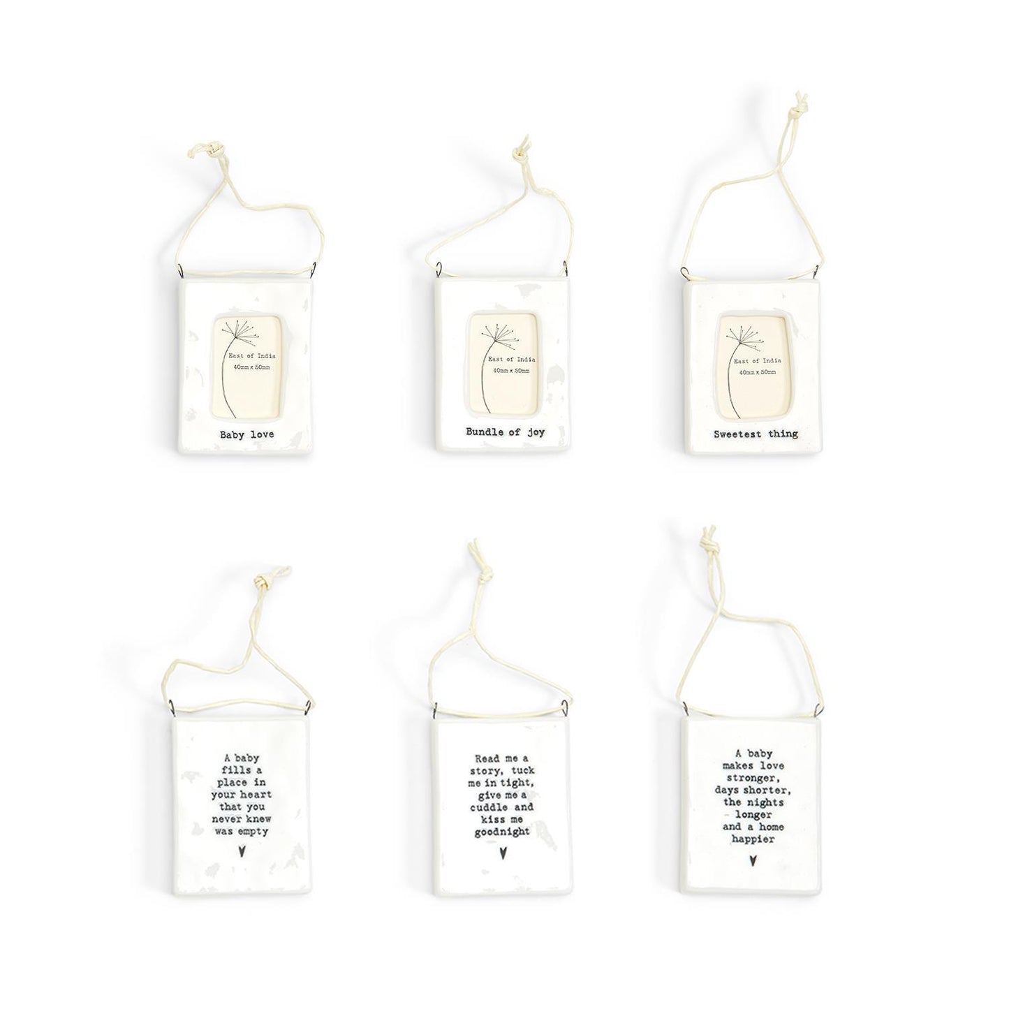Sentiment Mini Baby Frame