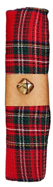 Red Plaid Jingle Towel