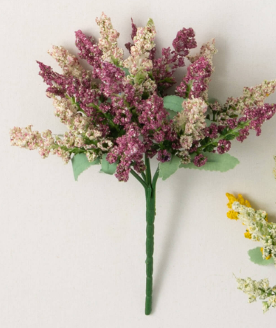 Mini Pink Pastel Flowering Lavender Bush