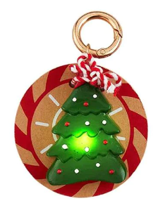 Christmas Tree Dog Collar Charm