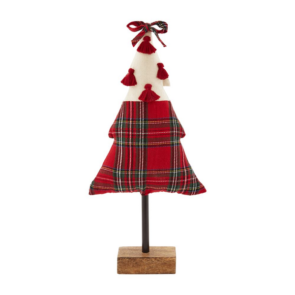 Large Tartan Tree Sitter