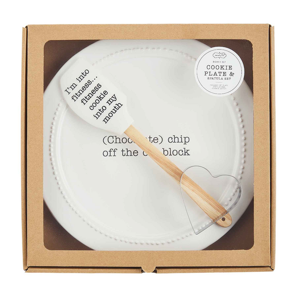 Cookie Plate & Spatula Boxed Set