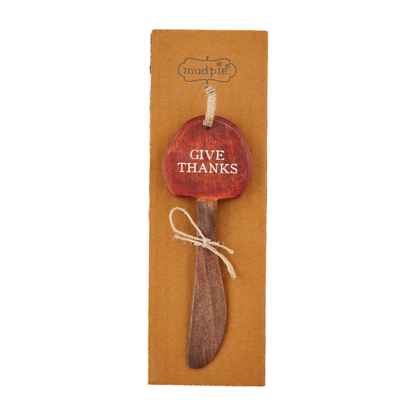 Orange Give Thanks Pumpkin Spreader