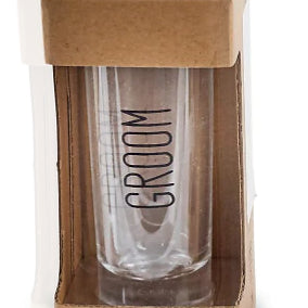 Groom Shot Glass