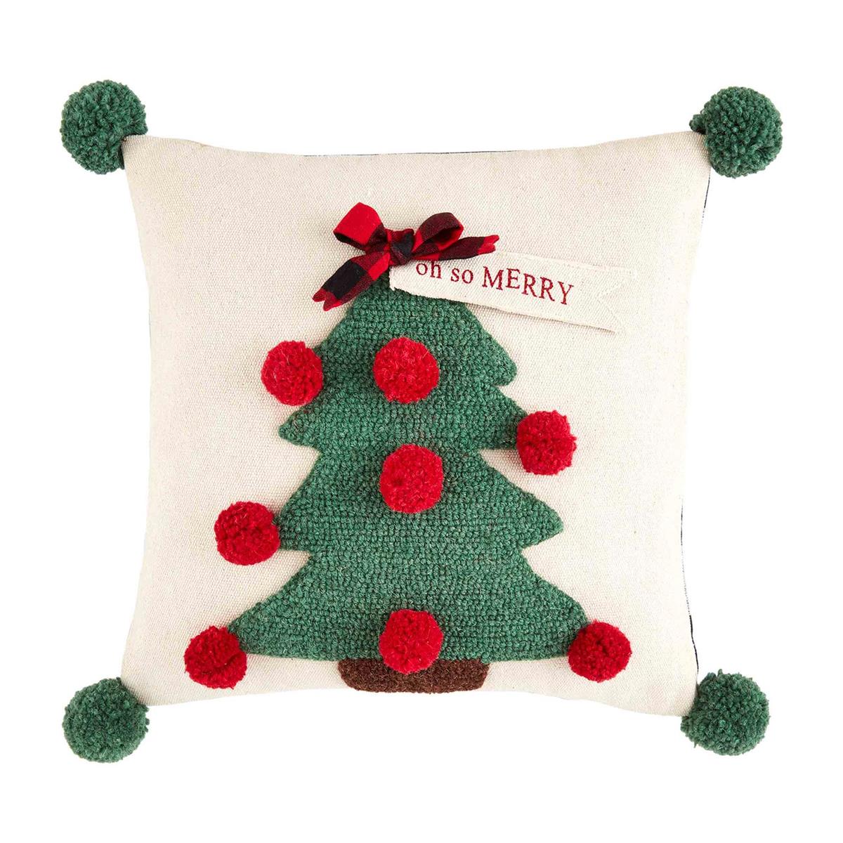 Oh So Merry Pom Pillow