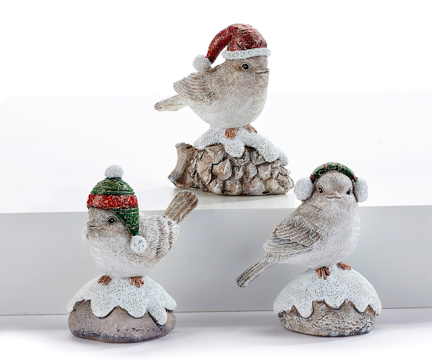 Small Winter Bird Figurine