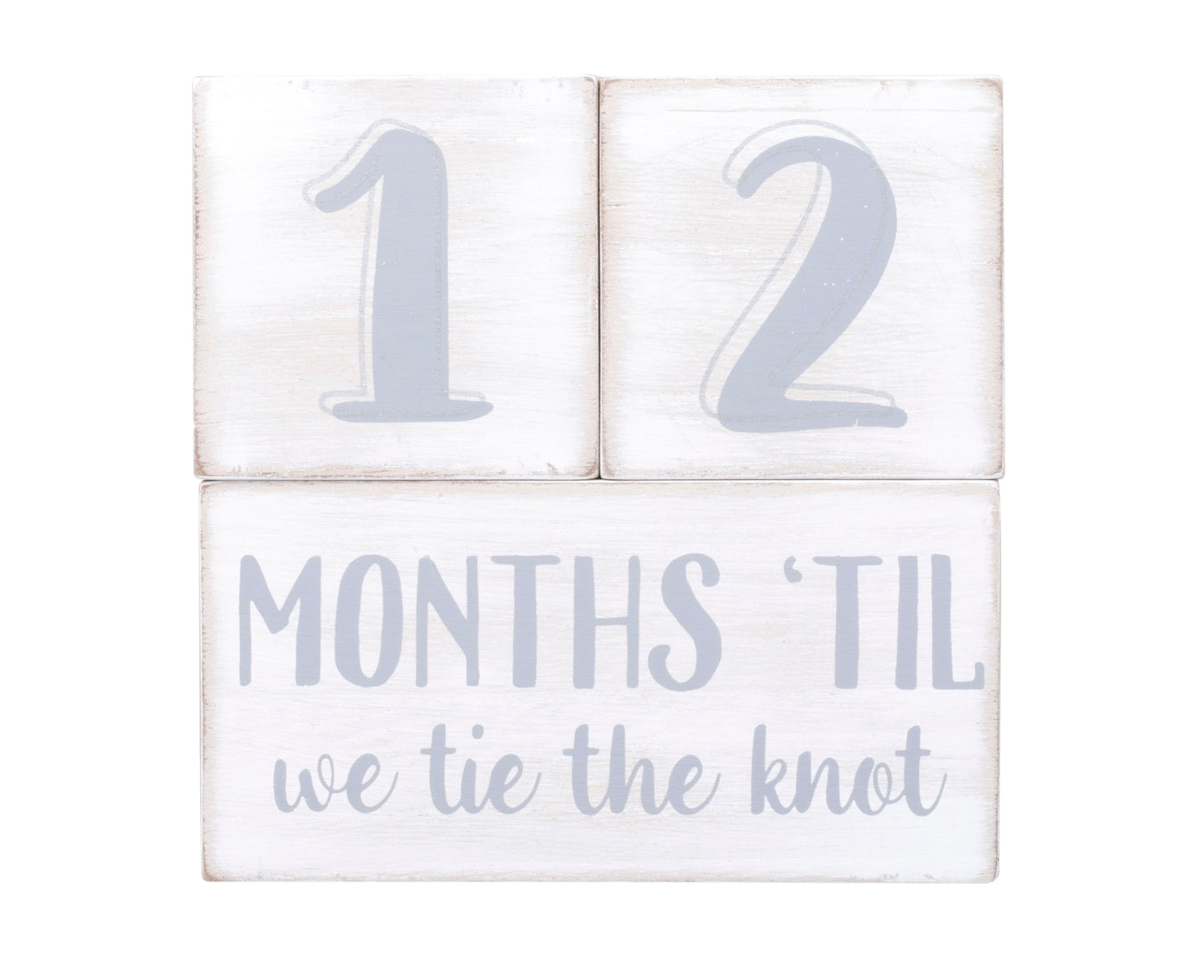 Wedding Countdown Block Set