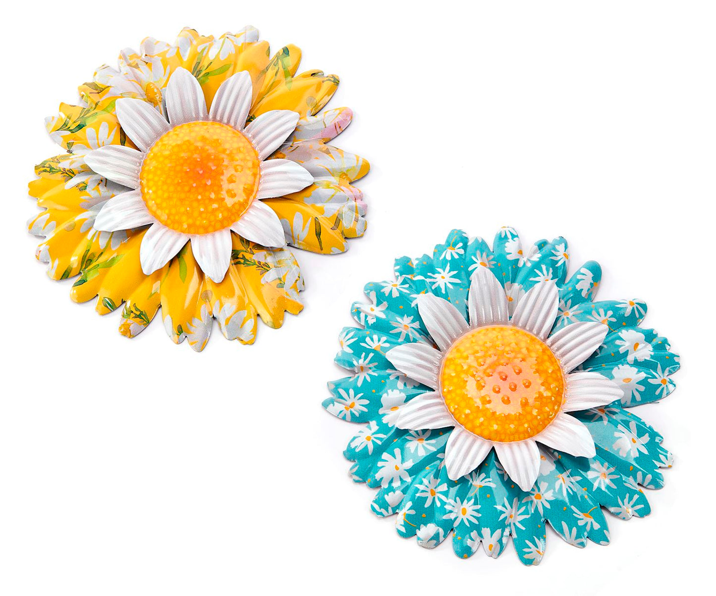 Daisy Shaped Metal Wall Art