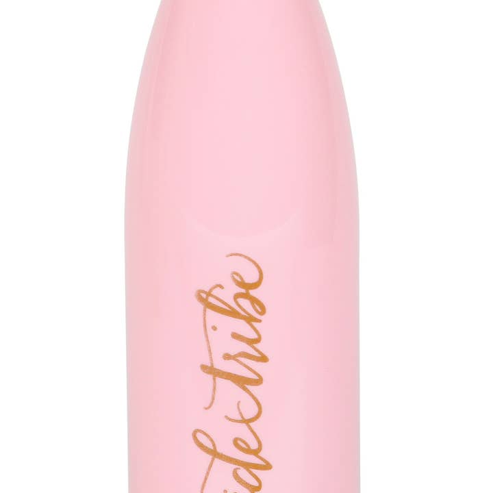 Pink Bride Tribe Water Bottle