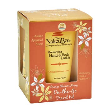 Orange Honey Blossom Travel Kit