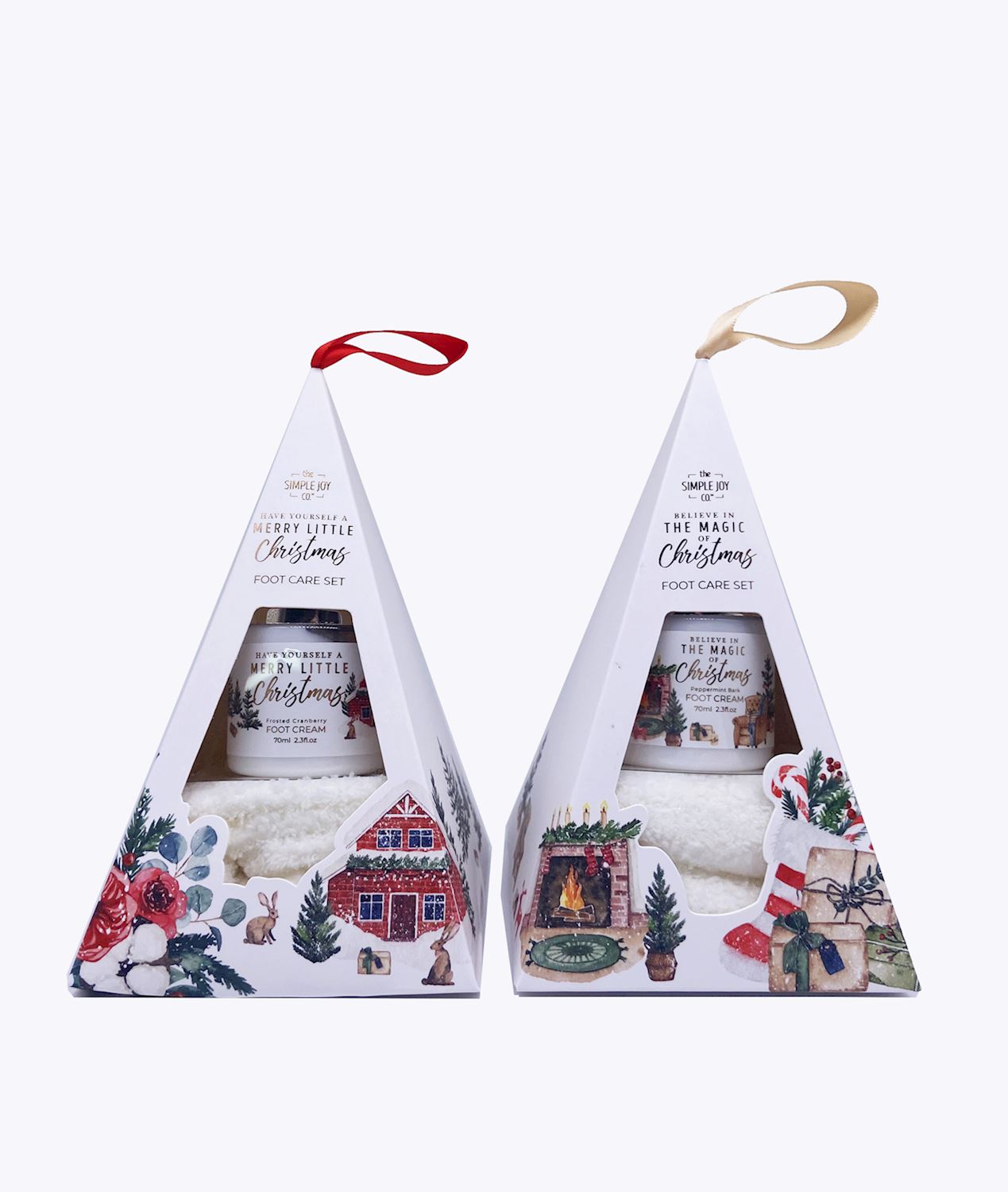 Foot Cream & Sock Gift Set