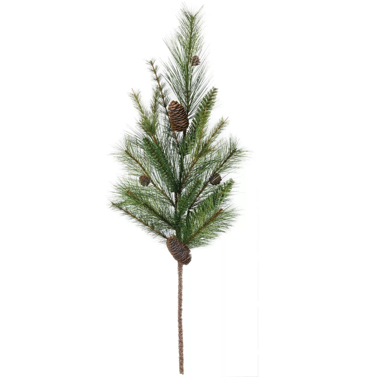 Green Mixed Pine & Cone Spray