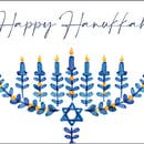 Happy Hanukkah Card