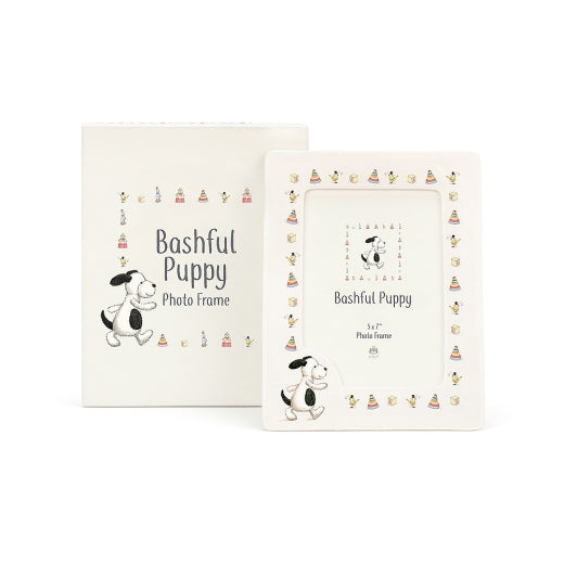 Bashful Puppy Photo Frame