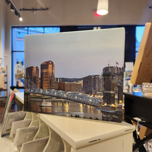 8x10 Roebling Bridge Canvas