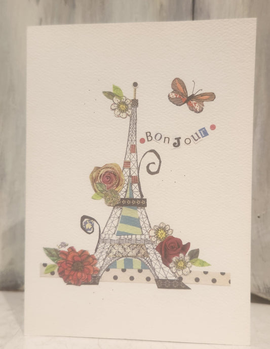 Bonjour Tower Card