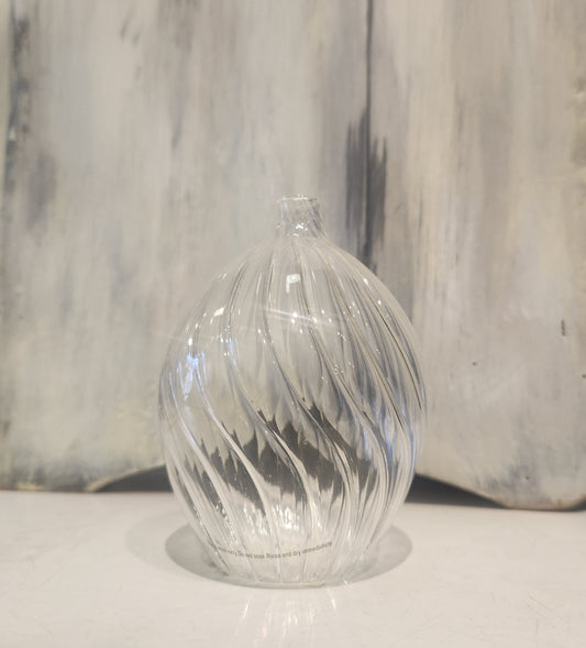 Swirl Fluted Vase