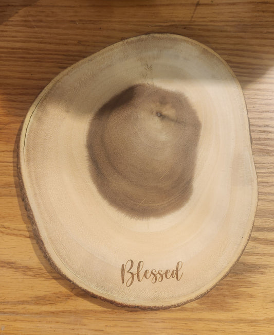 Blessed Round Cutting Board