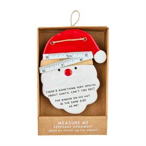 Measure Me Santa Ornament
