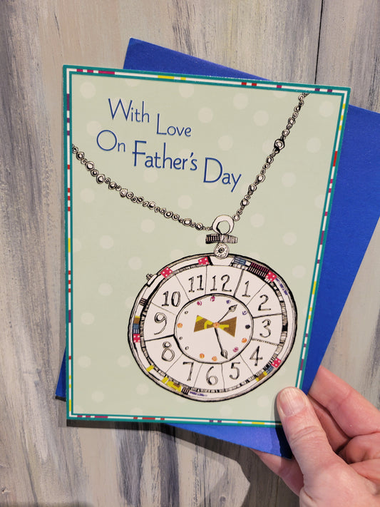 With Love On Father's Day Card