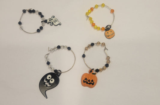 Halloween Wine Glass Charms