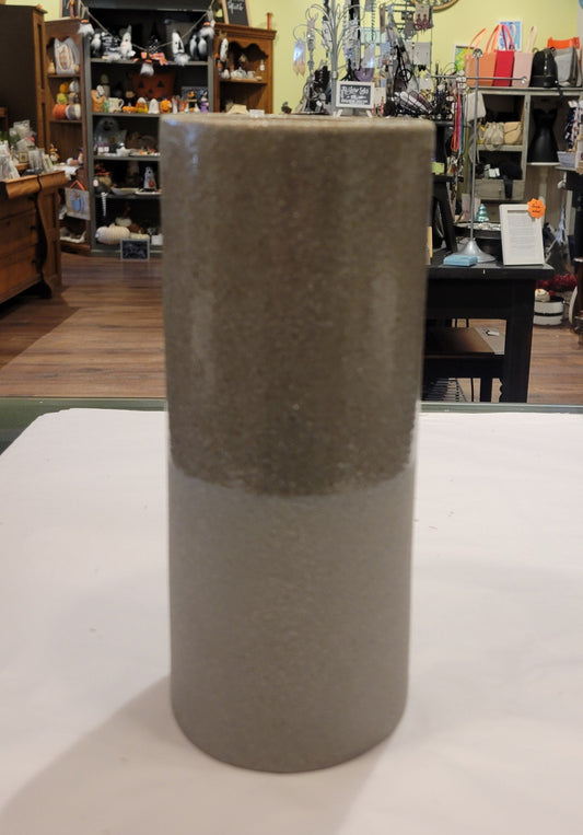 Dark Gray Ceramic Vase
