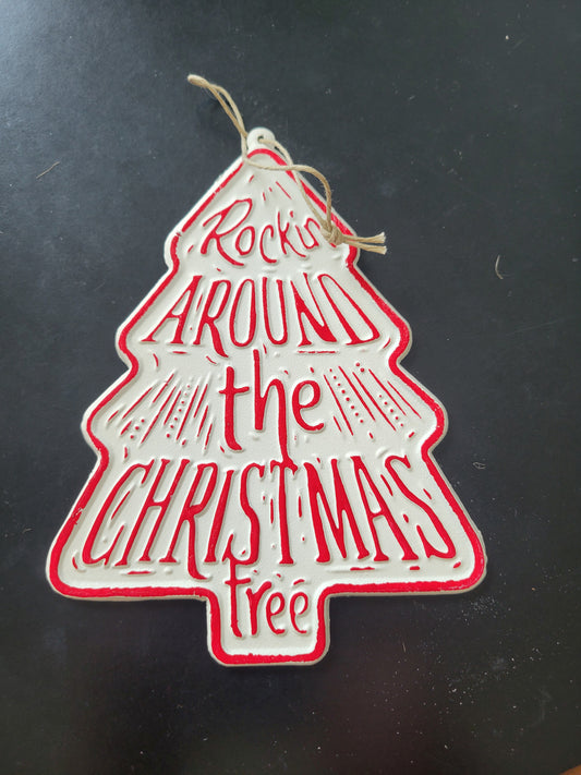 Rockin Christmas Tree Ornament