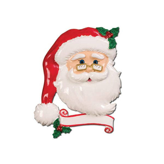 Jolly Santa Personalizable Ornament