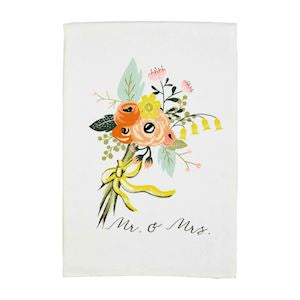 Wedding Bouquet Towel