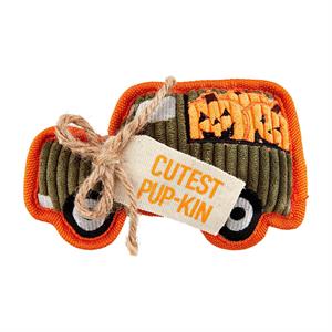 Pumpkin Truck Dog Toy