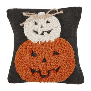 Mini Two Pumpkins Hook Pillow
