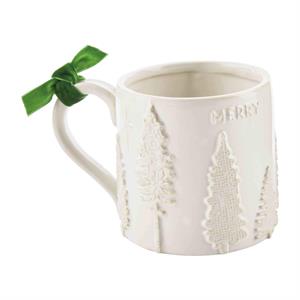 White Merry Christmas Mug