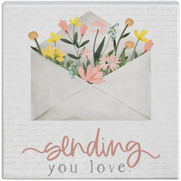 Sending Love Gift Block