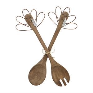 Turkey Serving Utensil Set