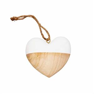 Paulownia Heart Ornament