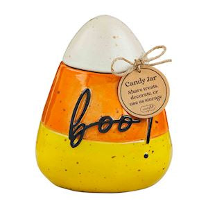 Candy Corn Candy Jar