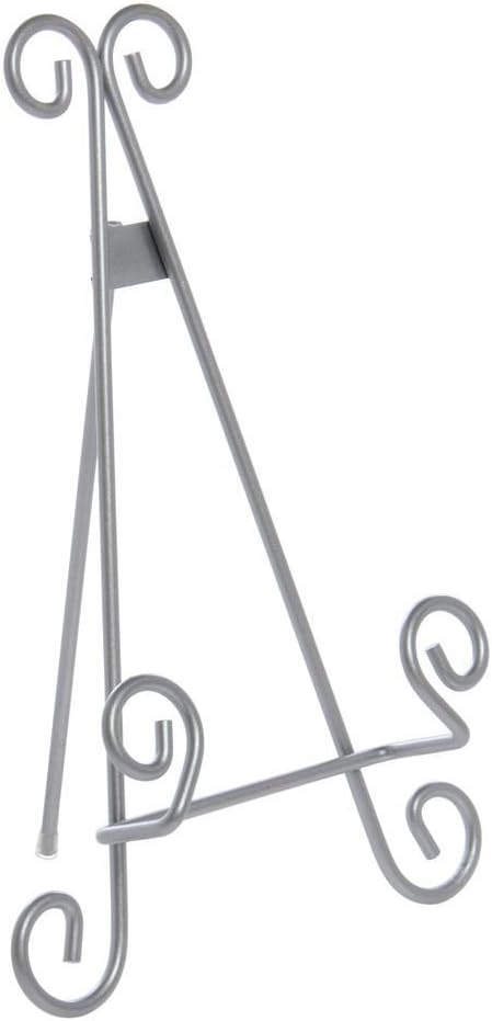 11 Inch Stratford Silver Metal Easel