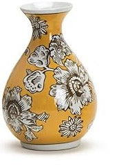 Yellow Blossoms Stem Vase