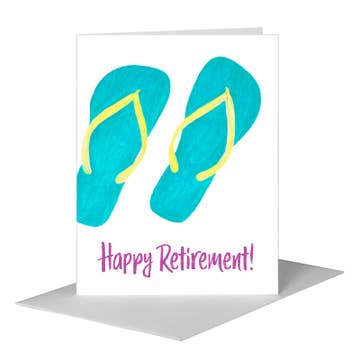 Happy Retirement Blank Card