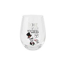 Bone Powder Skeleton Wine Glass