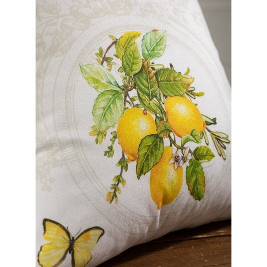 Lemon Accent Pillow