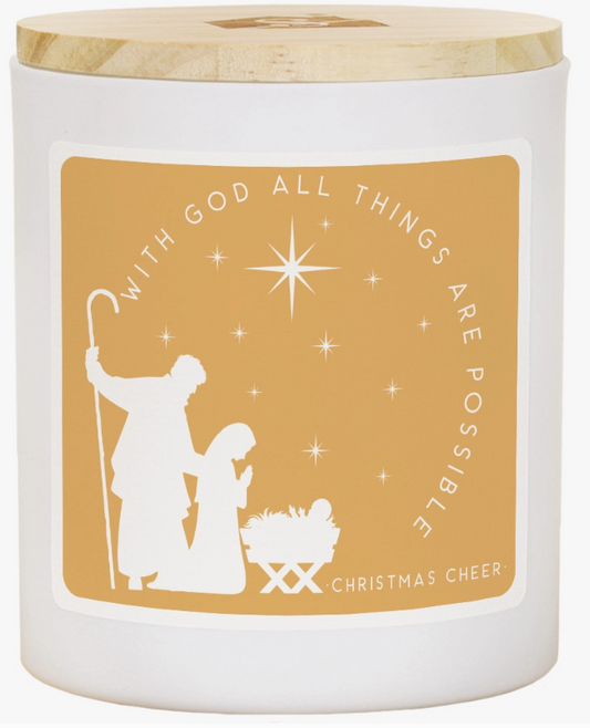 11oz Nativity Candle