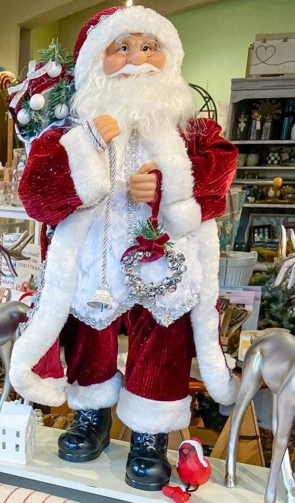 Standing Santa Figurine