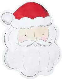 Melamine Santa Platter