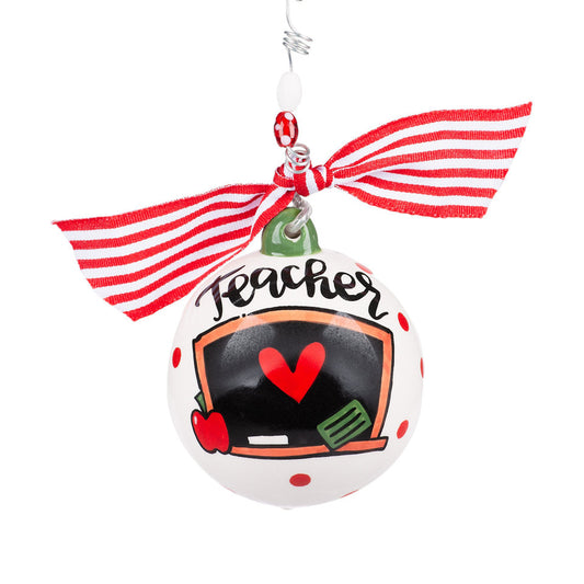 Teacher Memory Never Erased Ornament